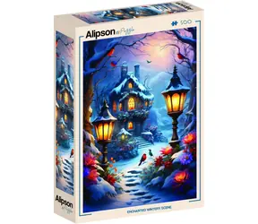 ALIPSON Puzzle Magischer Winter / 500 Teile / ab 12 Jahren