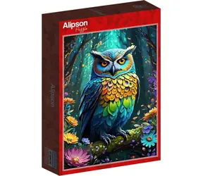 ALIPSON Puzzle Blaue Eule / 500 Teile / ab 12 Jahren
