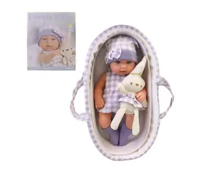 Hergestellt 24723 - Puppe mit Tier, 33 cm / ab 3 Jahren