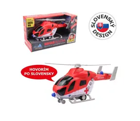 Hergestellt 14679 - Rettungshubschrauber SK auf Schwungrad mit Licht und Sound / 20 cm / ab 3 Jahren