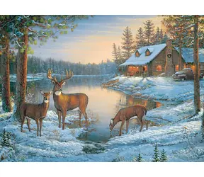 COBBLE HILL Puzzle „Ein ruhiger Ort“ / 1000 Teile / ab 14 Jahren