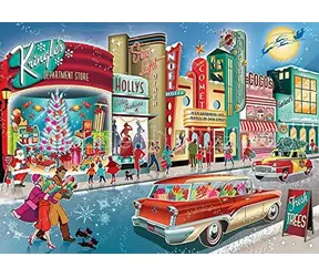 Kopfsteinpflaster-Puzzle Vintage-Straßen / 1000 Teile / ab 14 Jahren