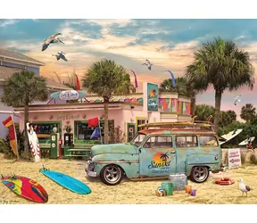 COBBLE HILL Puzzle Surfer's Hut / 1000 Teile / ab 14 Jahren