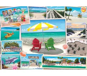 COBBLE HILL Puzzle Happy Place / 1000 Teile / ab 14 Jahren