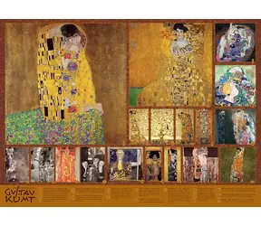 COBBLE HILL Puzzle Das Goldene Zeitalter von Gustav Klimt / 1000 Teile / ab 14 Jahren