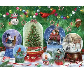 COBBLE HILL Puzzle Schneeflocken / 500 Teile / ab 12 Jahren