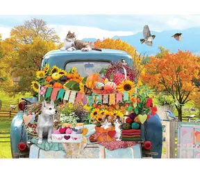 COBBLE HILL Puzzle Herbstlieferung / 500 Teile / ab 12 Jahren