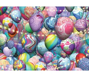 Kopfsteinpflaster-Puzzle-Partyballons / 500 Teile / ab 12 Jahren