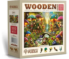 Wooden City Holzpuzzle Pilzwunderland / 1010 Teile / ab 15 Jahren
