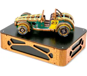 Wooden City 3D Holzpuzzle Roadster, limitierte Auflage / 115 Teile / ab 14 Jahren