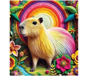 Wooden City Holzpuzzle Capybara / 20 Teile / ab 5 Jahren