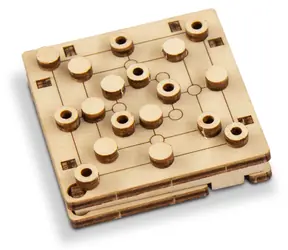 Wooden City 3D Holzpuzzlespiel Mini-Mühle / 24 Teile / ab 14 Jahren