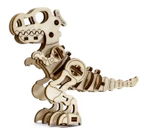 3D-Holzpuzzle „T-Rex“ aus Holz von Wooden City / 42 Teile / ab 8 Jahren