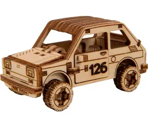 Wooden City 3D Holzpuzzle „Superschnelles Rallyeauto 3“ / 87 Teile / ab 8 Jahren
