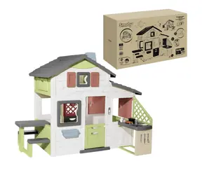 Smoby Life Friends Haus Spielhaus mit Küche, erweiterbar / ab 2 Jahren