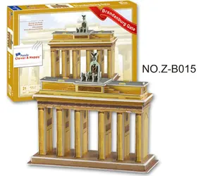 CLEVER&HAPPY 3D-Puzzle Brandenburger Tor / 31 Teile / ab 3 Jahren