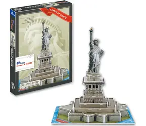 CLEVER&HAPPY 3D-Puzzle Freiheitsstatue / 38 Teile / ab 3 Jahren