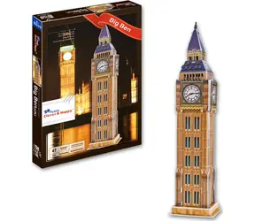CLEVER&HAPPY 3D-Puzzle Big Ben, London / 47 Teile / ab 3 Jahren