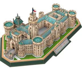 CubicFun Puzzle 3D Schloss Hluboká / 158 Teile / ab 8 Jahren