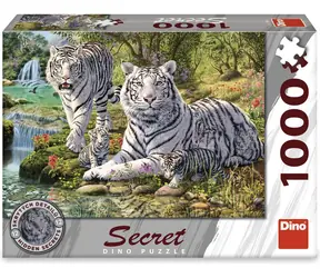 Dino Secret Collection: Weiße Tiger / 1000 Stück / ab 15 Jahren