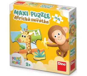 Dino Afrikanische Tiere / 15 Stück / XL / ab 2 Jahren