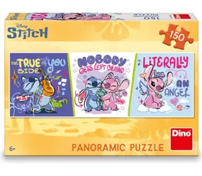 Dino Vertikalpuzzle Stitch entspannt / 150 Teile / ab 6 Jahren