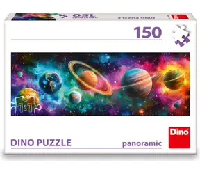 Dino Bunte Planeten - Panorama / 150 Teile / ab 6 Jahren