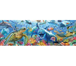 Dino Sea Life - Panorama / 150 Teile / ab 6 Jahren