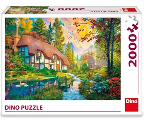 Dino Haus am Fluss / 2000 Teile / ab 15 Jahren