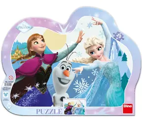 Dino Tanzende Elsa und Anna / 25 Teile / ab 3 Jahren