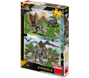 Dino Jurassic World / 2 x 48 Teile / ab 4 Jahren