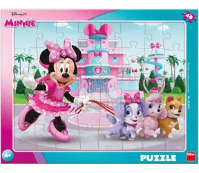Dino Minnie mit Hunden / 40 Teile / ab 4 Jahren