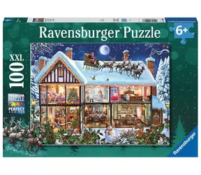 Ravensburger Puzzle Weihnachten zu Hause XXL / 100 Teile / ab 6 Jahren