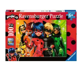 Ravensburger Kinderpuzzle Miraculous Ladybug auf Mission / 100 Teile / ab 6 Jahren