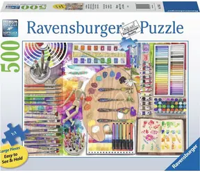 Ravensburger Puzzle Künstlerpalette XXL / 500 Teile