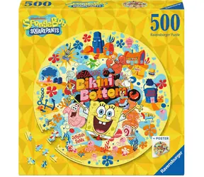 Ravensburger Rundpuzzle SpongeBob / 500 Teile / ab 12 Jahren