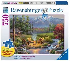 Ravensburger Puzzle Flusskönigreich XL / 750 Teile / ab 12 Jahren