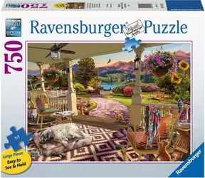 Ravensburger Puzzle Gemütliche Veranda XL / 750 Teile / ab 12 Jahren