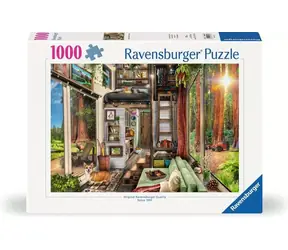 Ravensburger Puzzle Hütte im Wald / 1000 Teile / ab 14 Jahren