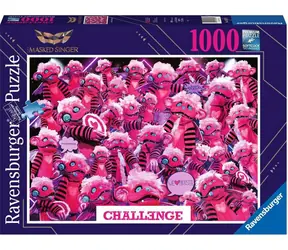 Ravensburger Puzzle-Herausforderung: Masked Singer Monster / 1000 Teile / ab 14 Jahren