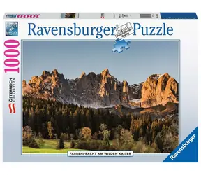 Ravensburger Puzzle „Bunter Wilder Kaiser, Österreich“ / 1000 Teile / ab 14 Jahren