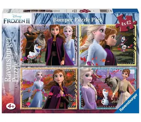 Ravensburger Puzzle Die Eiskönigin 2: Das Schicksal erwartet dich / 4x42 Teile / ab 4 Jahren