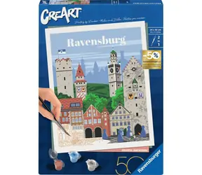 Ravensburger CreArt Buntes Ravensburg - Malen nach Zahlen / ab 12 Jahren