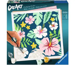 Ravensburger CreArt Exotische Pflanzen - Malen nach Zahlen / ab 12 Jahren