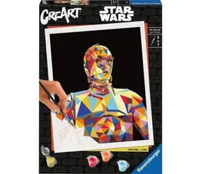 Ravensburger CreArt Star Wars - C-3PO - Malen nach Zahlen / ab 12 Jahren