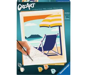 Ravensburger CreArt Entspannung am Strand - Malen nach Zahlen / ab 12 Jahren
