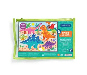 Mudpuppy Puzzle Starke Dinosaurier / 12 Teile / ab 2 Jahren