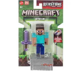 Mattel Minecraft Figur Steve JJR85 / 8 cm / ab 6 Jahren