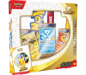 Pokémon -Sammelkartenspiel: Poster-Kollektion zum 30-jährigen Jubiläum / ab 6 Jahren