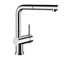 Blanco Linus S - Spültischarmatur mit Ausziehbrause, verchromt 